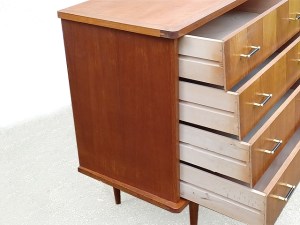 commode bois vintage