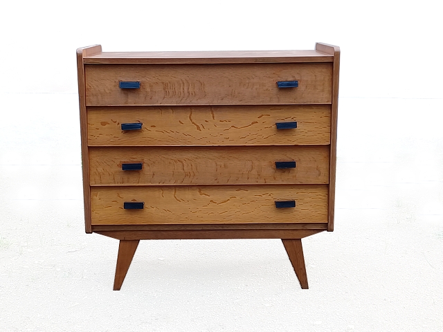 commode vintage pieds compas 1960