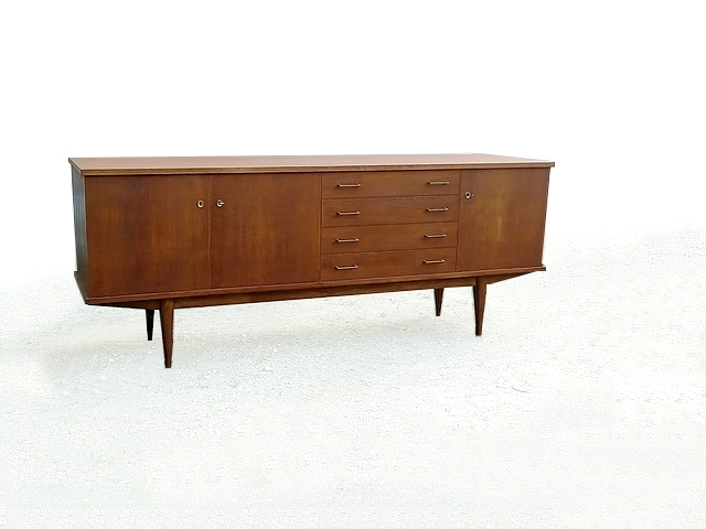 Enfilade vintage 1950 bois massif