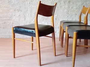 Chaises scandinave teck 1960 