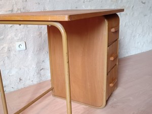 petit bureau 1950 3 tiroirs