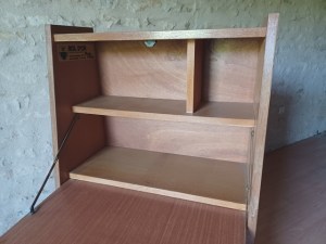 Secrétaire vintage profil incliné