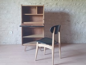 secrétaire vintage design incliné