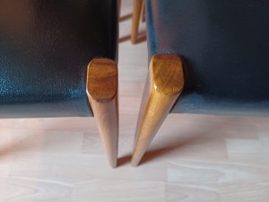 6 chaises teck scandinave vintage