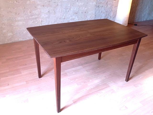Table de repas scandinave teck années 1960