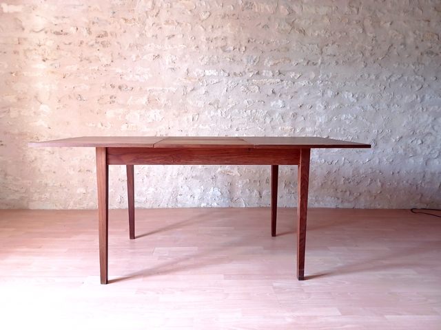 Table de salle à manger teck scandinave 1960