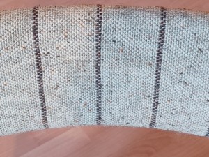 Chaises Farstrup Danemark tissu tweed