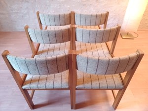 Chaises scandinaves Farstrup 1960