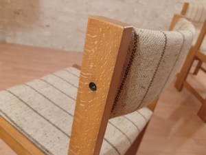 Chaises Farstrup 1960 Hetre massif