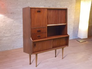 Buffet teck scandinave 1960