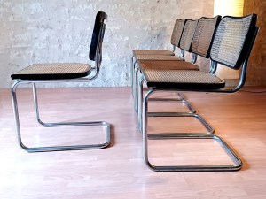 Chaises Breuer B32 années 80