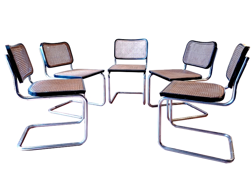 Chaises Marcel Breuer Cesca B32