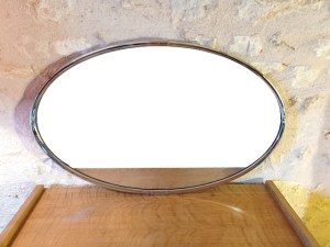Miroir art déco vintage 1970