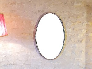 Miroir style art déco années 70