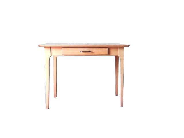 Table bureau ou de cuisine vintage bois massif