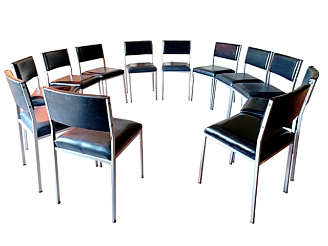 Chaises de bureau vintage occasion 1950