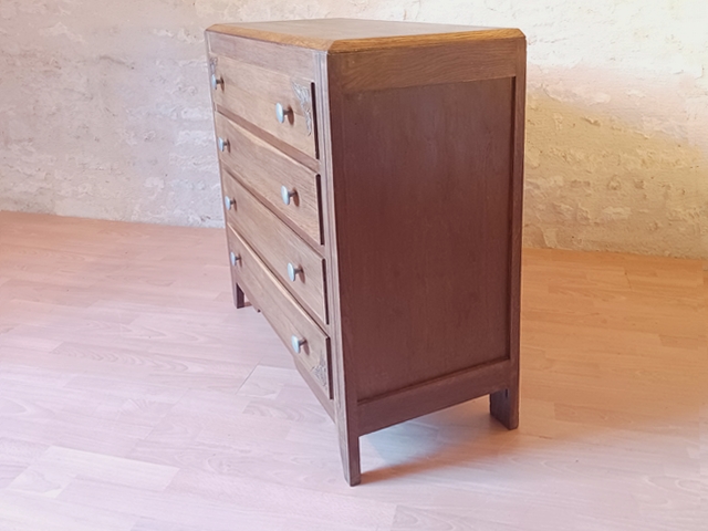 commode vintage art déco 1950