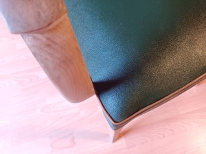 Paire de fauteuils bridge art déco 1950