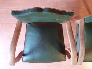 Fauteuils bridge moustaches anciens