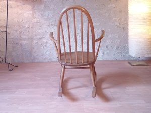 rocking chair Ercol vintage 1960