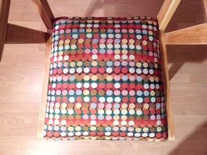 Fauteuil bridge années 50 relooké