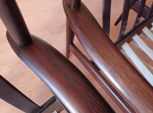 Fauteuils en palissandre Grete Jalk Danemark