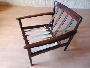 Fauteuils PJ56 Grete Jalk Palissandre