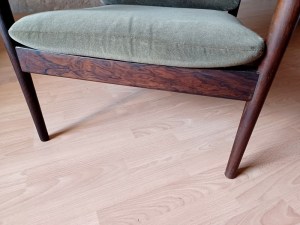 Fauteuils Grete Jalk estampillés Danemark