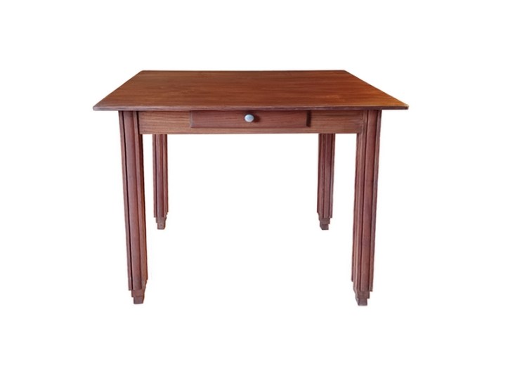 Petite table d'appoint art déco bureau 1930 vintage