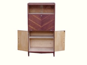 Secrétaire vintage années 50 bois