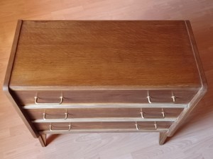 Commode vintage 3 tiroirs