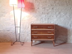 Commode vintage 3 tiroirs