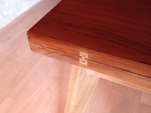 Table portefeuille vintage extensible