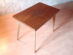 table à manger portefeuille relookée