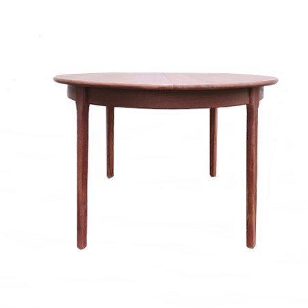 Table à manger scandinave ronde teck