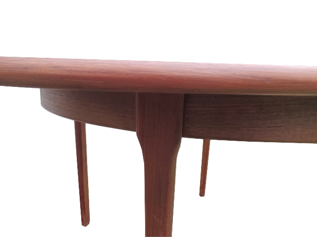 Table de salle à manger teck scandinave 1960