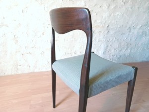 8 chaises teck scandinave vintage 60s