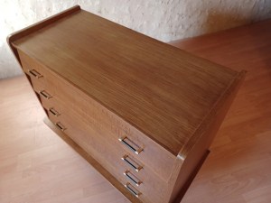 commode vintage rénovée occasion 1960