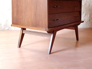Commode vintage 1960 occasion rénovée