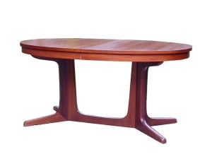 Table à manger Baumann ovale extensible