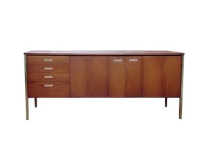 Enfilade palissandre René-Jean Caillette éd. Charron vintage 1960