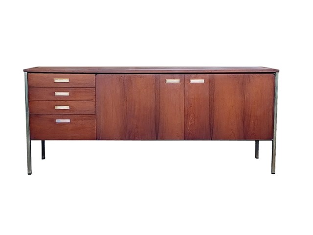 Enfilade René-Jean Caillette pour Charron palissandre vintage 1960