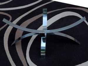 Table basse design années 1980