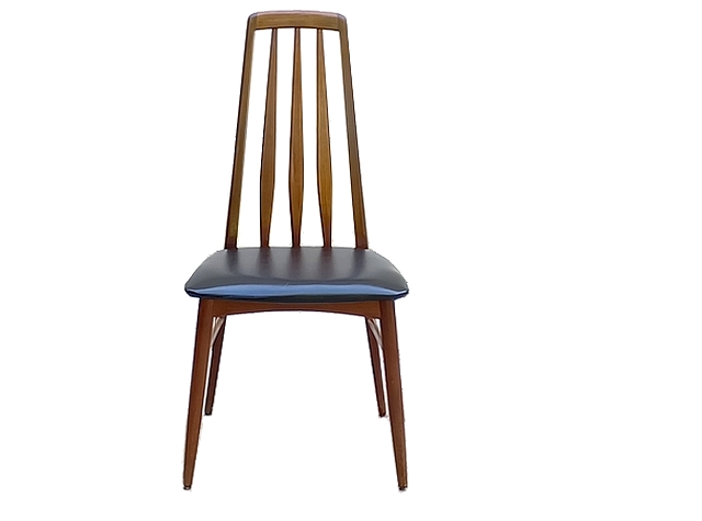 Chaises Niels Koefoed Danemark 1960 EVA