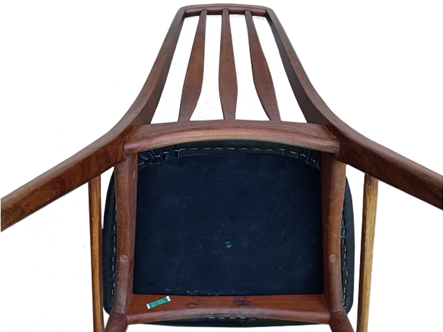 Chaises EVA danoises Niels Koefoed 1960 