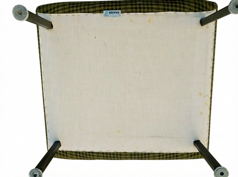 Repose-pieds, poufs STEINER vintage années 50 vue de la marque