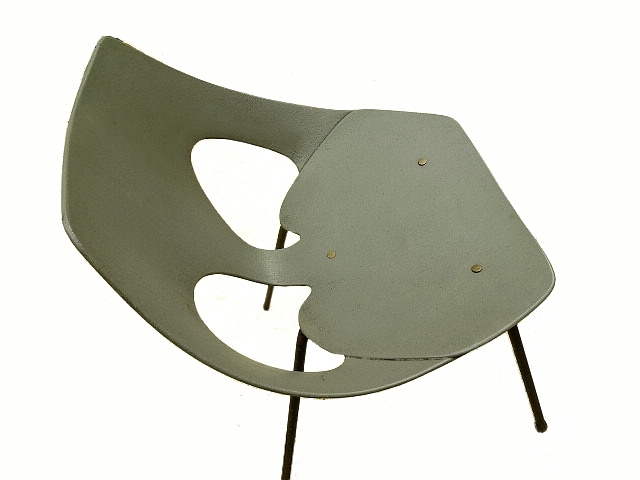 Chaise Airborne Carl Jacobs années 1950