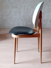 Chaises Baumann Pégase vintage 1960