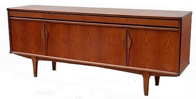 Enfilade scandinave en teck