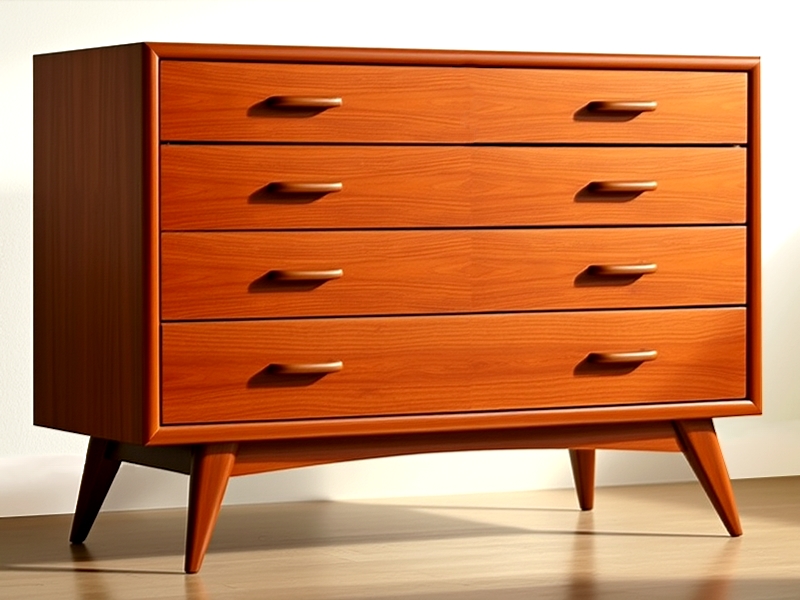 Commode vintage Pieds compas 1950